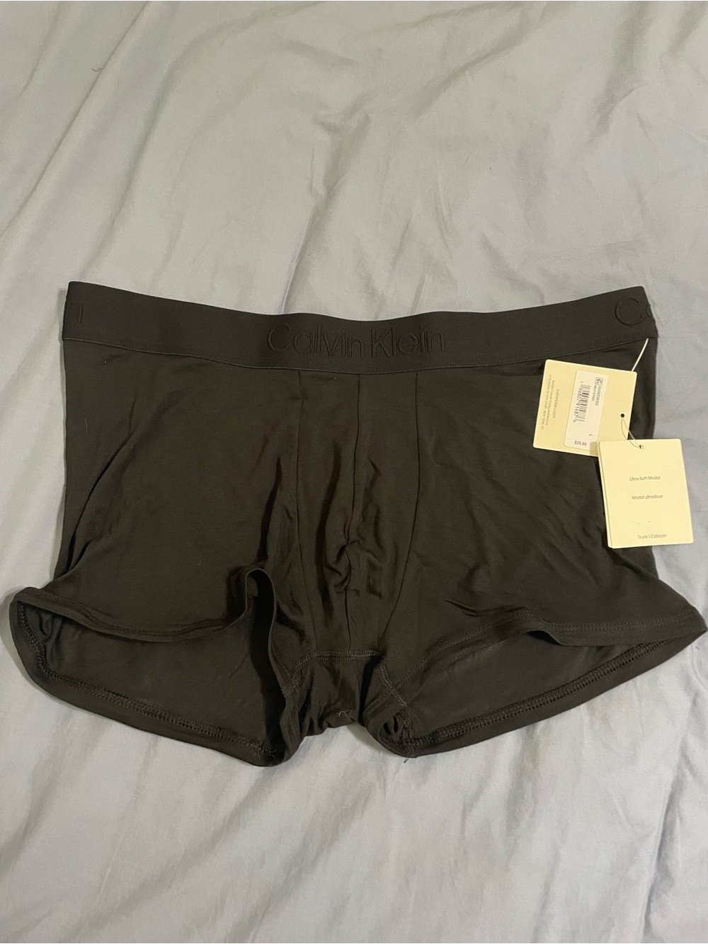 Calvin Klein Underwear Black Modal Boxer Briefs